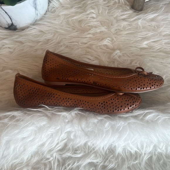 Jessica Women’s Brown/Tan Poem Journal Flat Size 7 - Picture 5 of 14